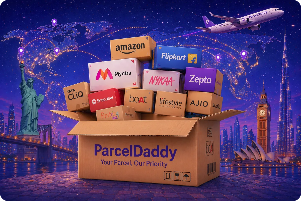 ParcelDaddy Shipping Illustration